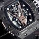 Swiss Copy Richard Mille RM66 Flying Tourbillon Watch Carbon TPT Black Rubber Watch (5)_th.jpg